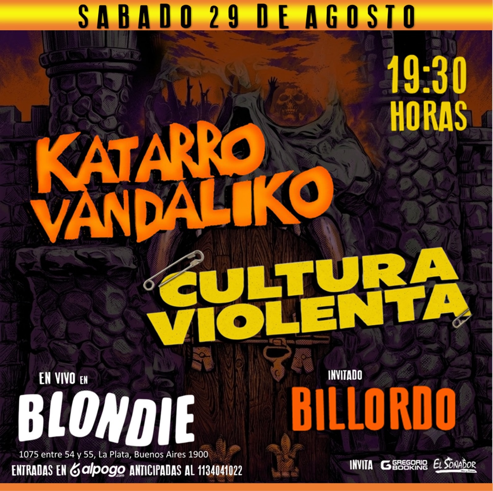 Katarro vandaliko + Cultura violenta + Billordo