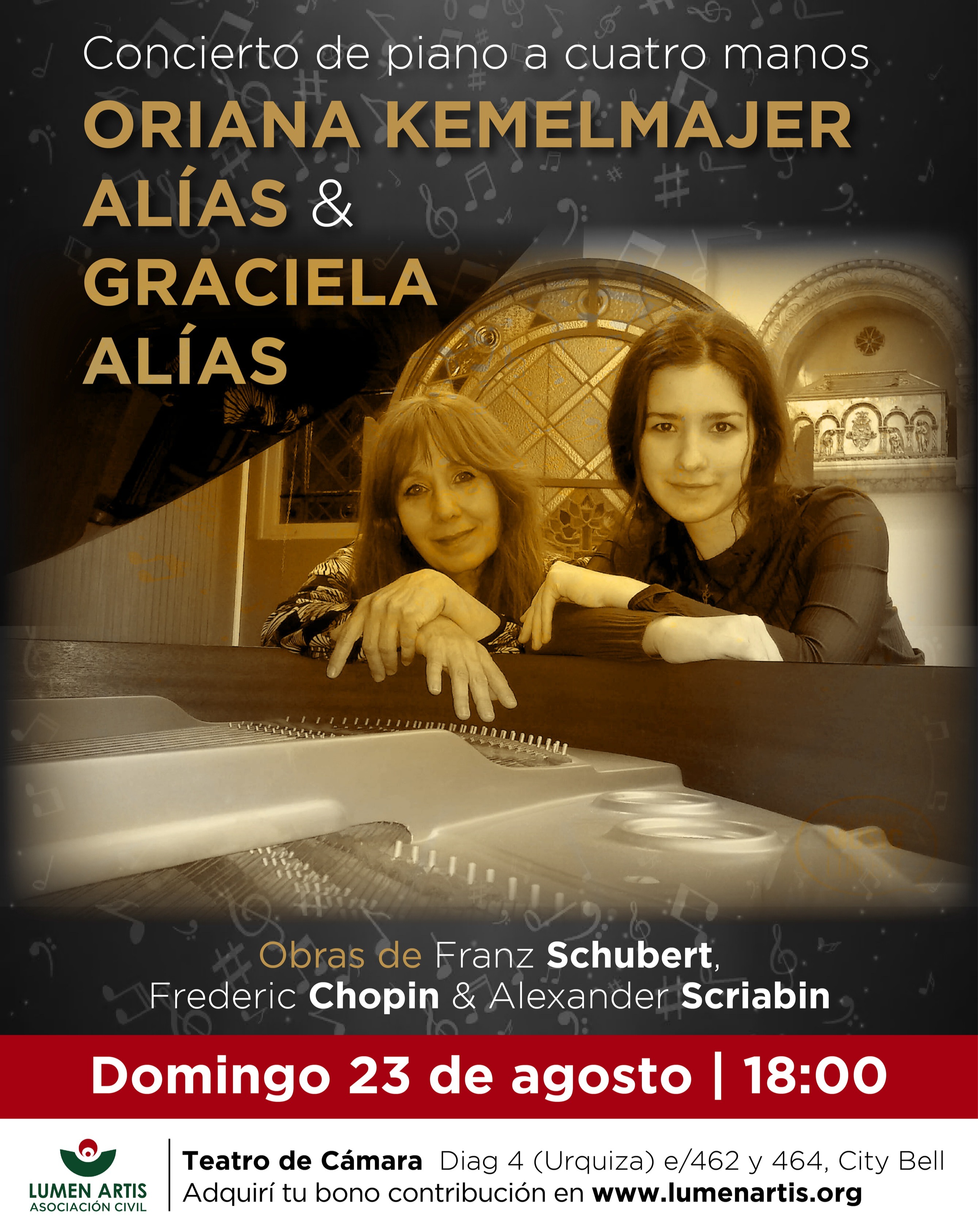 Concierto de piano a 4 manos