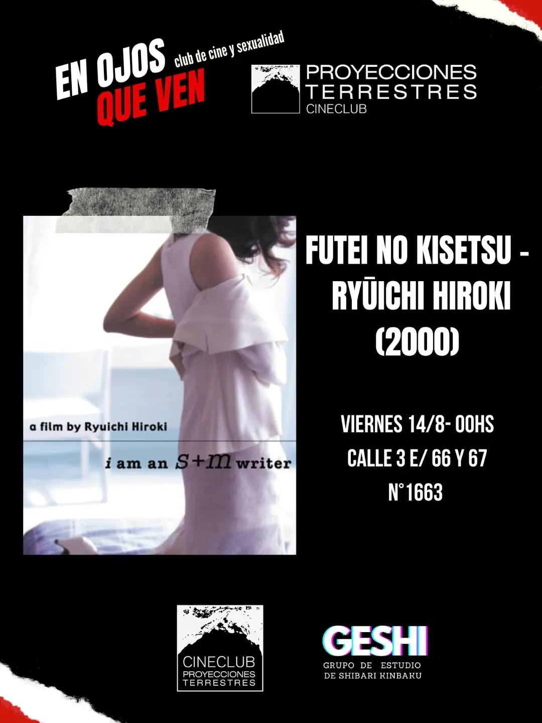 Futei no kisetsu - Soy un escritor - Dir. Ryūichi Hiroki