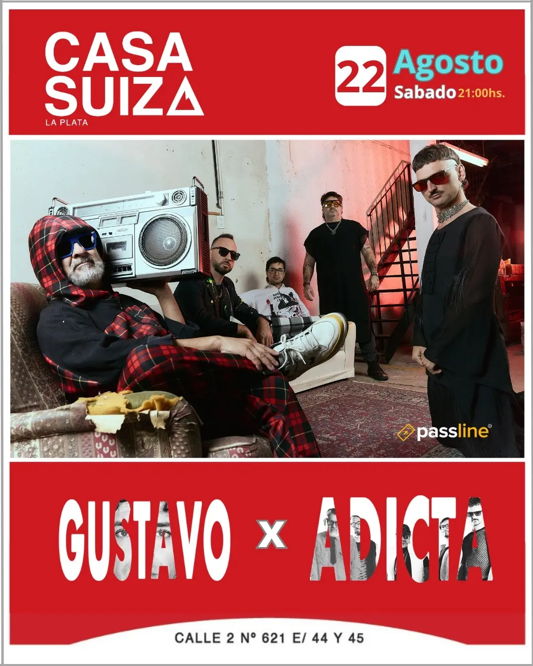 Gustavo por Adicta - Tributo a Gustavo Cerati