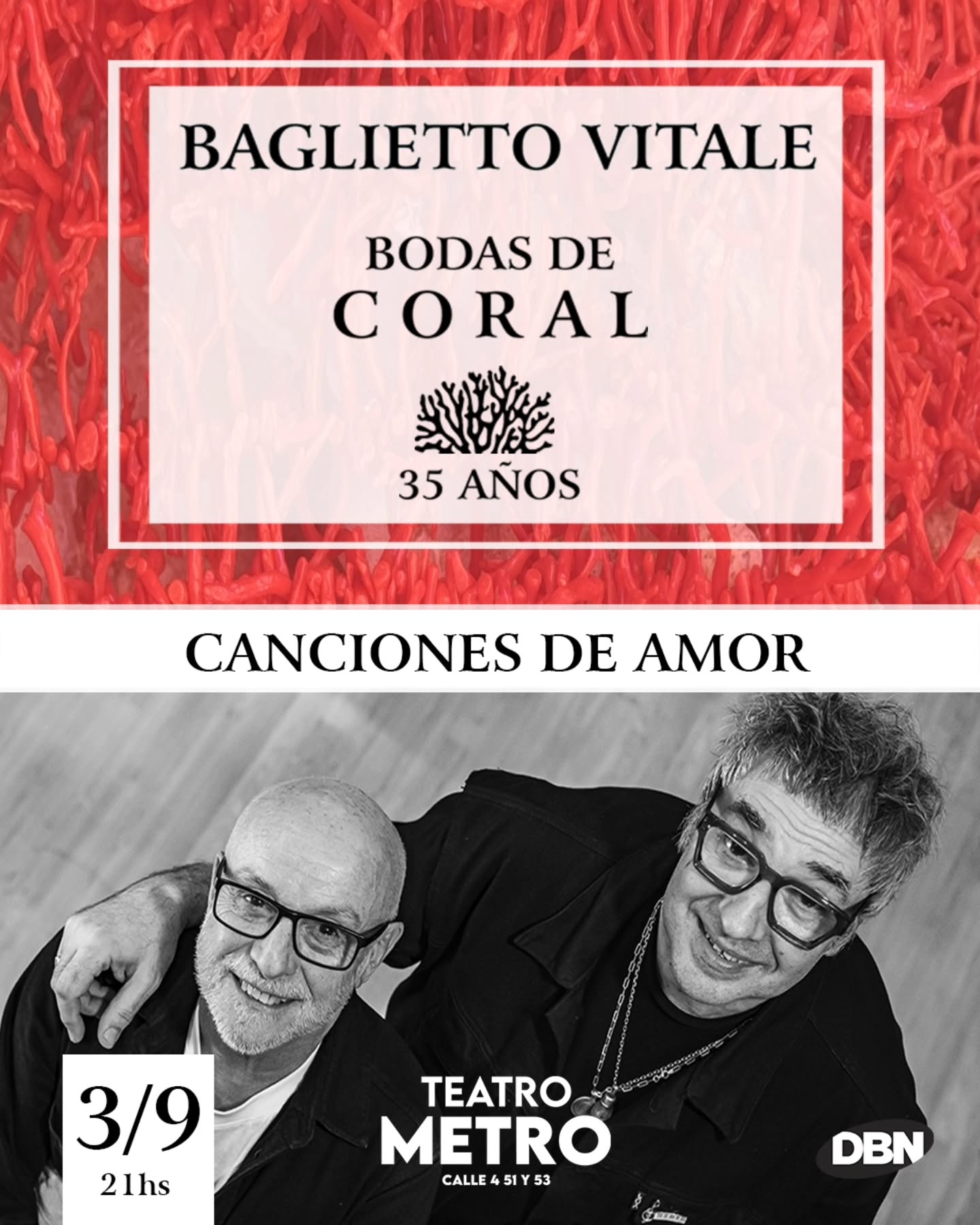 Bodas de Coral - Baglietto + Vitale