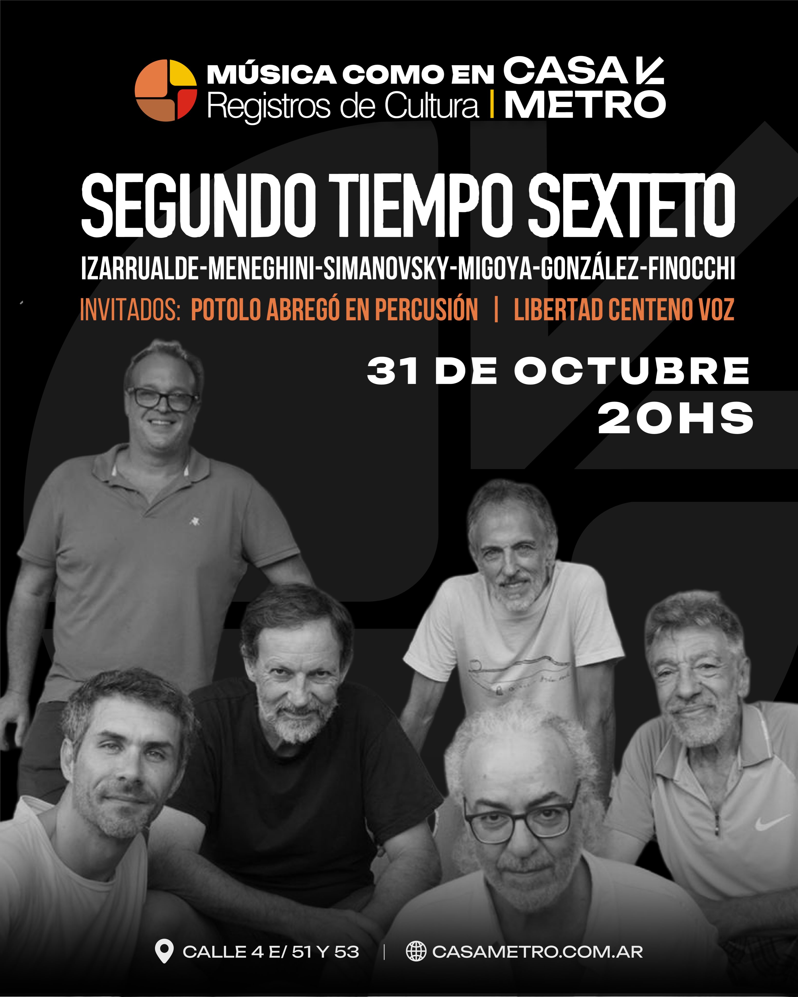 Segundo tiempo sexteto