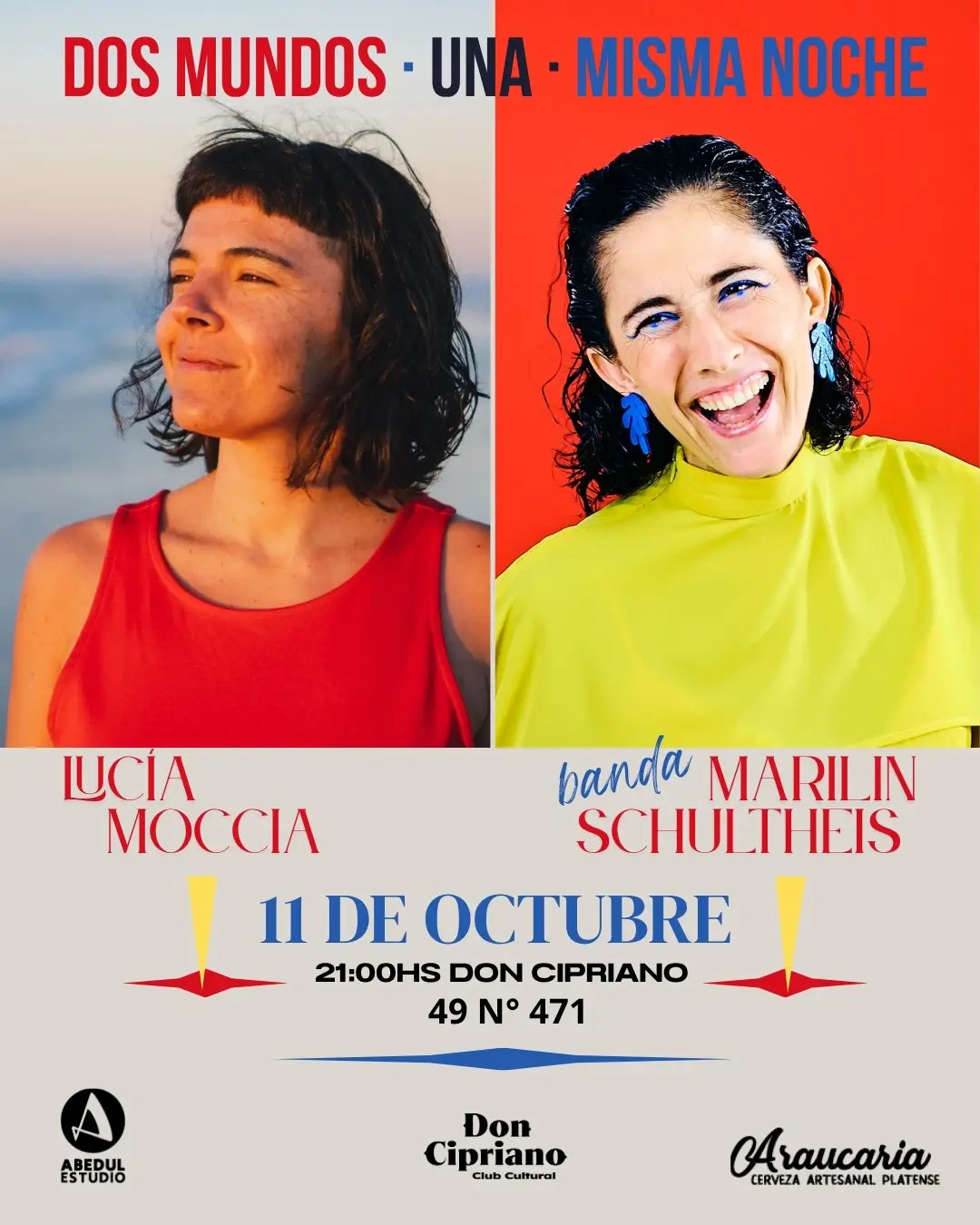 Dos mundos, una misma noche - Lucía Moccia + Marilin Schultheis