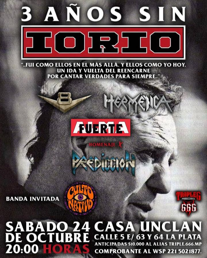 3 años sin Iorio