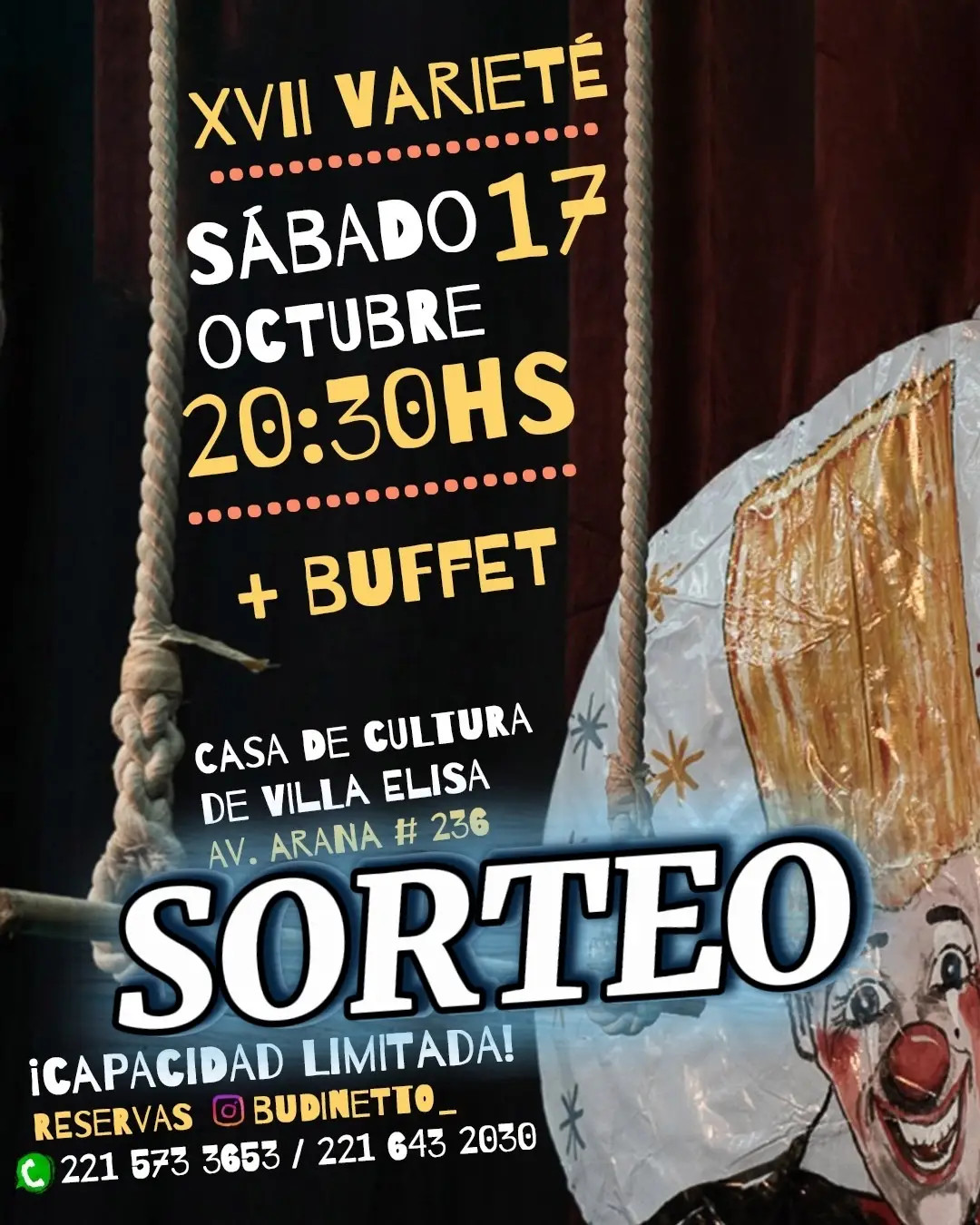 XVII varieté Budinetto